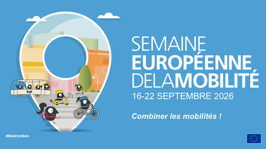 Bannière Semaine européenne de la mobilité 2026