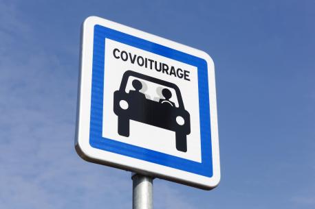 Panneau de covoiturage
